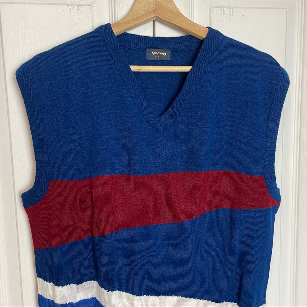 SPORTKING Sweater Vest Preppy Retro Academia